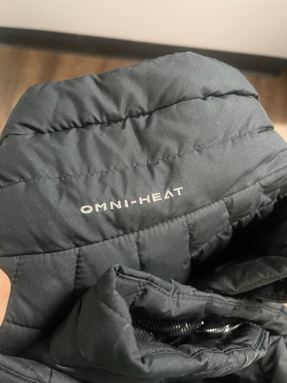 Columbia Omni-Heat Black Quilted Insulated Vest Medium - Picture 8 of 8